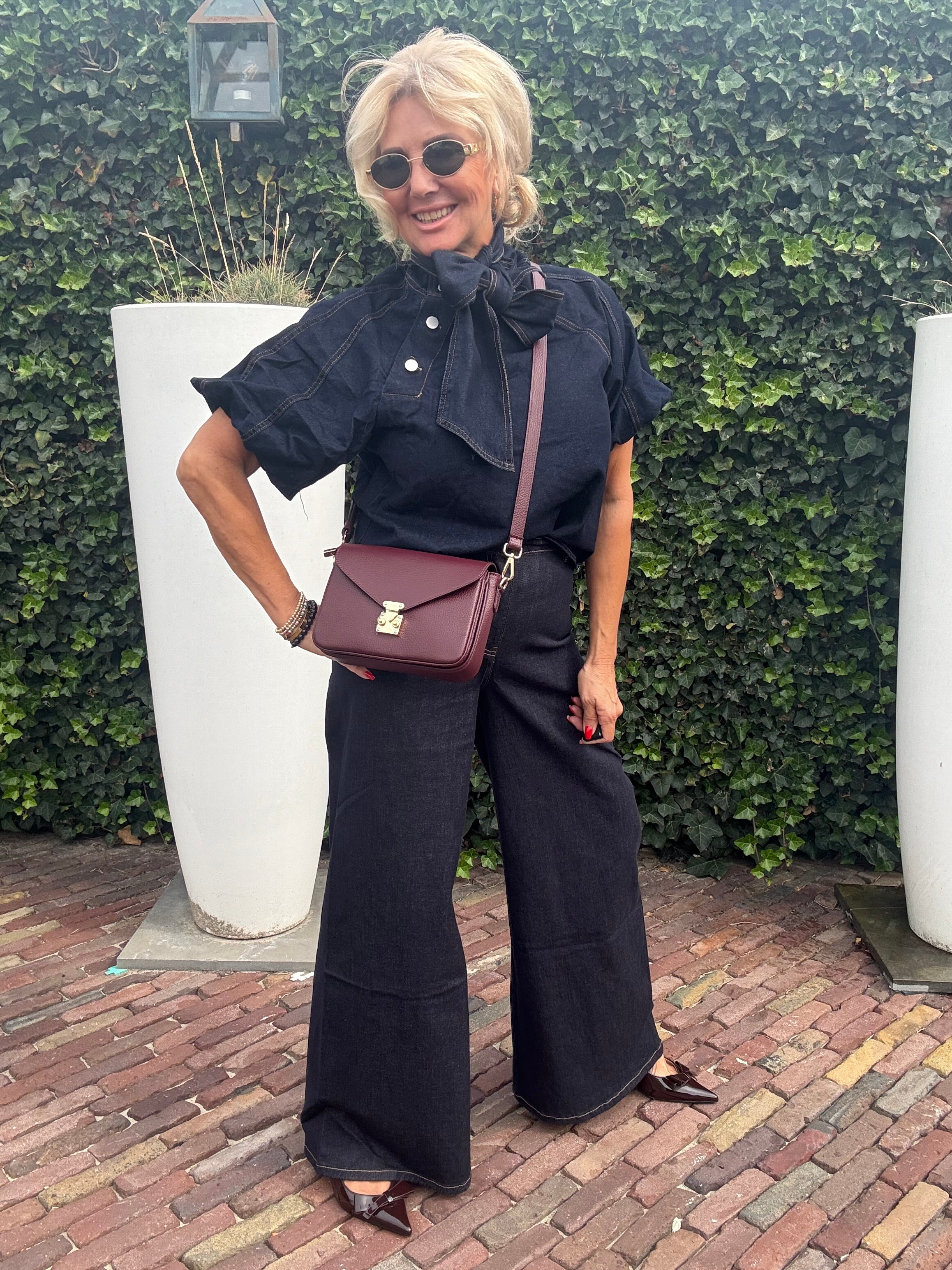 Toxik jeans wide leg Brut Bleu